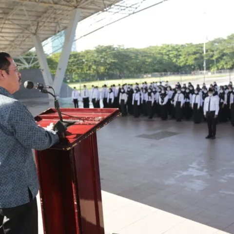 Sekda Kota Makassar Membuka Latsar CPNS Tahun Formasi 2021 Pemkot Makassar
