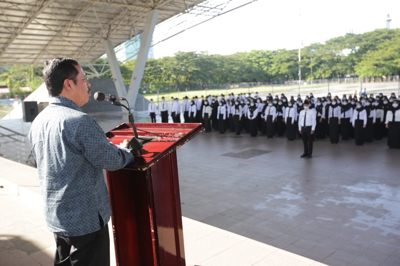 Sekda Kota Makassar Membuka Latsar CPNS