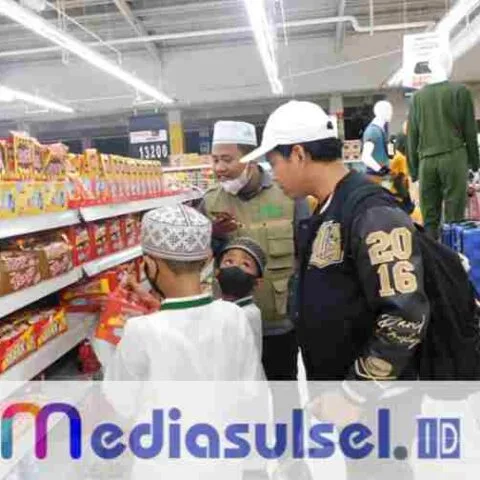 Peduli Santri,NU CARE-LAZISNU Kota Ajak ke Supermarket