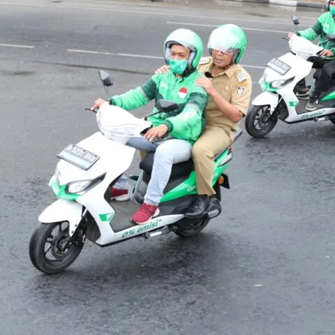 Driver Ojol Sampaikan Terimakasih ke Wali Kota Danny