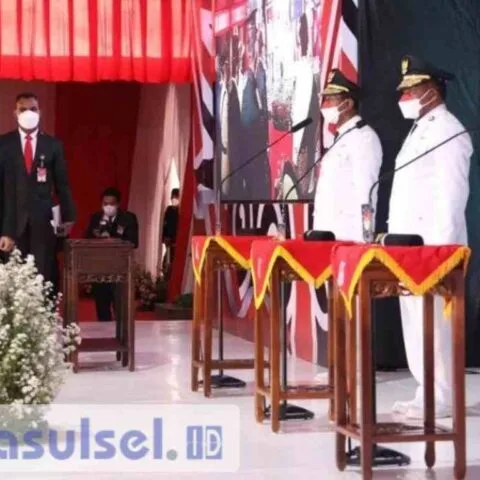 Mendagri Tito Karnavian Lantik PJ Gurbernur Dan Resmikan Provinsi Baru di Papua