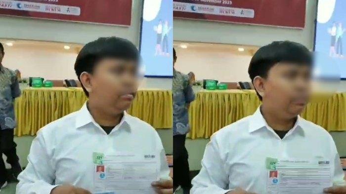 Tangkapan layar MH joki CPNS Kemenkumham 2311