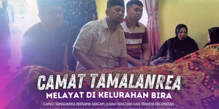 Sayang Warga Camat Tamalanrea Melayat Dirumah Warganya Yang Berduka