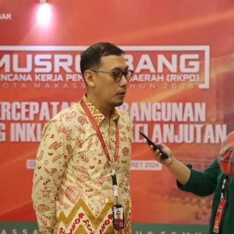 Kepala Badan Perencanaan Pembangunan Daerah Bappeda Kota Makassar Andi Zulkifli Nanda