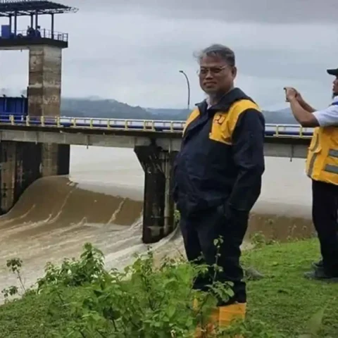 Foto PU SDA Pompengan Jeneberang Bendungan Bili Bili Gowa