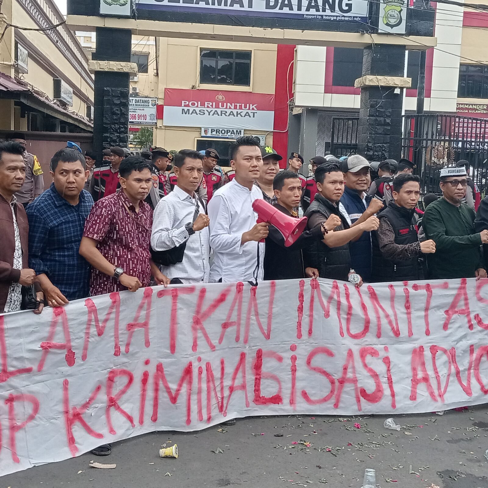 Kriminalisasi Advokat Wawan Nur Rewa Tuai Kecaman, Koalisi Advokat Sulsel Desak Cabut Laporan dan Copot Pejabat Polrestabes Makassar