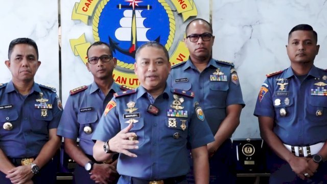 Komandan Lantamal VI Makassar Brigjen TNI Mar Wahyudi