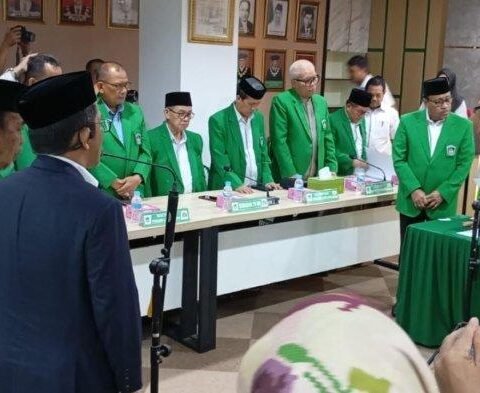 Suasana pelantikan di Aula Lantai 6 Menara UMI Rabu 462025