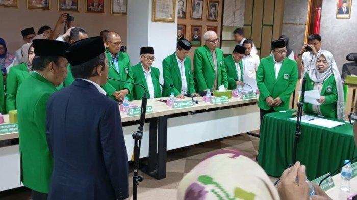 Suasana pelantikan di Aula Lantai 6 Menara UMI Rabu 462025