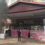 unjuk rasa di sman 21 makassar aliansi masyarakat btp tuntut transparansi spmb uru