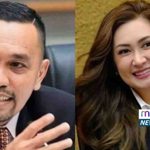 Dua politisi Partai NasDem, Ahmad Sahroni dan Nafa Urbach dicopot sebagai anggota DPR RI.
