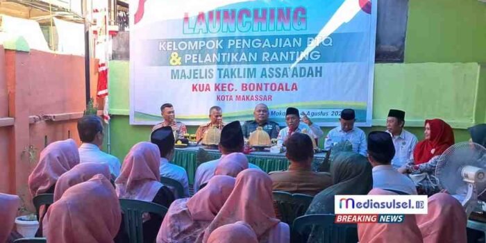 Kemenag Makassar Lantik Pengurus Majelis Taklim Assa’adah Bontoala, Perkuat Peran Dakwah dan BTQ di Masyarakat