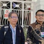Kuasa hukum Wawan Nur Rewa saat memberikan keterangan usai sidang praperadilan di Pengadilan Negeri Makassar, Rabu (13/8/2025).