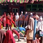 Siswa SD Negeri Maradekaya 2 antusias mengikuti lomba “Mati Matik Perkalian” dalam rangka memeriahkan HUT RI ke-80 di halaman sekolah, Jalan Veteran Utara Lorong 43, Makassar.