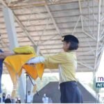 Wali Kota Makassar Munafri Arifuddin memimpin gladi bersih HUT ke-80 RI di Lapangan Karebosi, Jumat (15/8/2025) pagi.