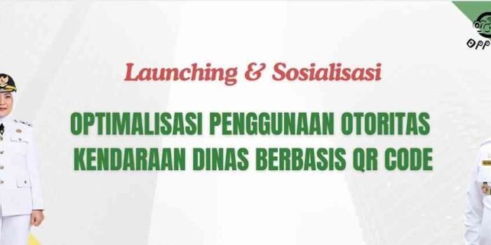 Pemkot Makassar Luncurkan Aplikasi OPPOKI, Kendaraan Dinas Kini Tertib Berbasis QR Code