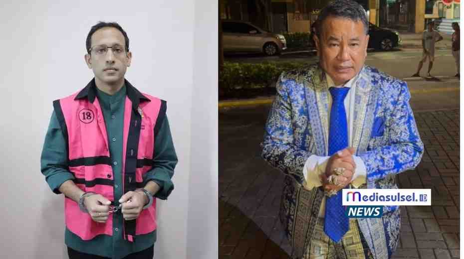 Kiri: Nadiem Makarim usai ditetapkan sebagai tersangka kasus dugaan korupsi pengadaan laptop Chromebook 2019–2022. Kanan: Pengacara Hotman Paris (Dok. Instagram @hotmanparisofficial). Kiri: Nadiem Makarim usai ditetapkan sebagai tersangka kasus dugaan korupsi pengadaan laptop Chromebook 2019–2022. Kanan: Pengacara Hotman Paris (Dok. Instagram @hotmanparisofficial).