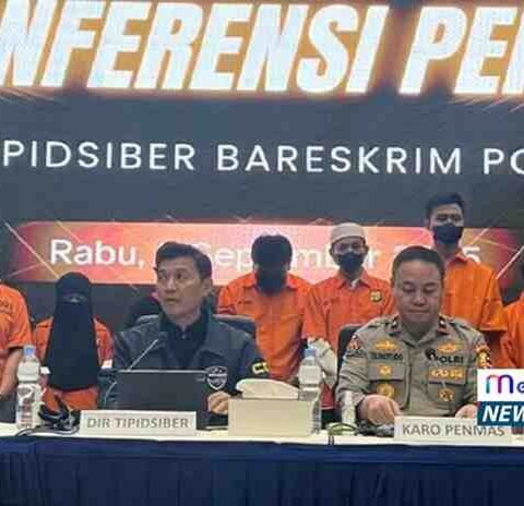 Polri dan Komdigi Tutup 592 Akun Medsos Sebar Hasutan Anarkis
