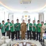Wali Kota Makassar Munafri Arifuddin menerima GP Ansor Kota Makassar di Balai Kota, bahas kolaborasi pemuda dan program MCH