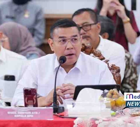 Wamen ATR/Waka BPN, Ossy Dermawan, saat rapat evaluasi Inpres 12/2025 di Bengkulu, menekankan pentingnya penataan ruang Pulau Enggano dan Baai.