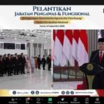 Perkuat Layanan, Wamen ATR/BPN Lantik 5 Pejabat Pengawas di Sejumlah Daerah Sulsel