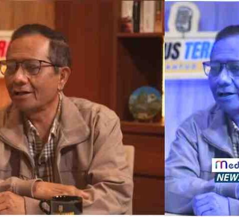 Arsip—Mahfud MD. Ia menyampaikan di kanal YouTube resminya bahwa dua cucunya keracunan MBG di Yogyakarta (30/09/2025)./IST