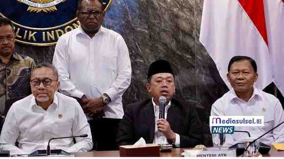 Menteri ATR/Kepala BPN Nusron Wahid usai Rapat Koordinasi Terbatas lintas sektor di kantor Kemenko Bidang Pangan, Jakarta, Rabu (01/10/2025), menyatakan akan meneken Persetujuan Substansi RTRW Provinsi Papua Selatan dalam 1–2 hari.