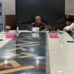Suasana RDP Komisi A DPRD Makassar bersama PT Aditarina, Dinas Pertanahan Kota Makassar, dan instansi terkait di Gedung DPRD Makassar, Senin (19/5/2025); rapat dipimpin Anggota Komisi A Tri Sulkarnain Ahmad.