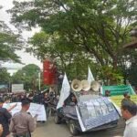 LSHAR Sulsel Gelar Aksi Minta Polisi Tangani Sengketa Lahan di Metro Tanjung Bunga