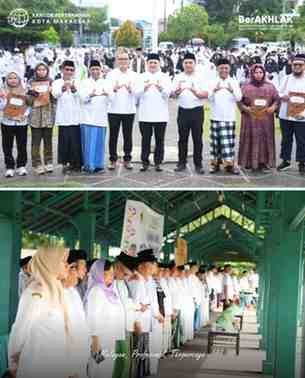 Kepala Kantor Pertanahan Kota Makassar, Adri Virly Rachman, S.ST., M.H., menghadiri Upacara Peringatan Hari Santri Nasional 2025 di Masjid Al-Markaz Al-Islami, Rabu (22/10/2025). Dalam kesempatan tersebut, Kantah Makassar turut menyerahkan sertipikat tanah wakaf kepada sejumlah yayasan dan masjid sebagai bentuk dukungan terhadap pengamanan aset keagamaan. WhatsAppImage2025 10 22at15.03.56