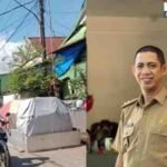 Bahu Jalan Dampang Penuh Mobil Parkir Sembarangan, Lurah Parangloe Turun Tangan