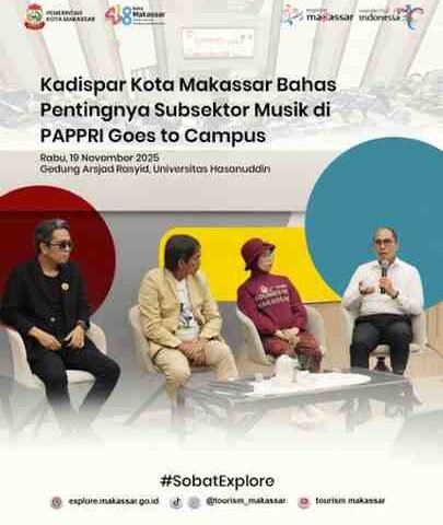 Kadispar Makassar Ungkap Kekuatan Musik untuk Ekosistem Kreatif Kota IMG 20251119 WA0040 1