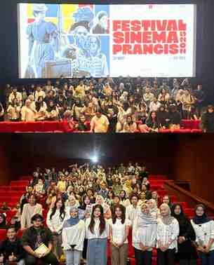 Di XXI Mall Panakkukang, Dispar Makassar Hadiri Pembukaan Festival Sinema Prancis 2025