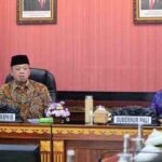 Menteri ATR/BPN Nusron Wahid menghadiri peluncuran integrasi NIB, NOP, dan NIK di Kota Denpasar yang dirangkaikan dengan Rakor Akhir GTRA Provinsi Bali, Rabu (26/11/2025).