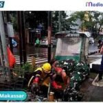 Bakti Sosial di Kelurahan Gaddong Makassar Libatkan Satgas PU hingga Babinsa