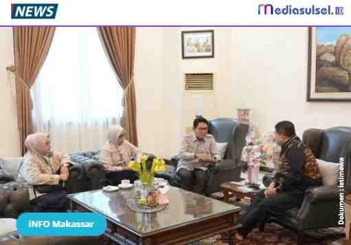 Kepala Pusdal LH SUMA-KLH Dr. Azri Rasul (kanan) saat audiensi dengan Wali Kota Makassar Munafri Arifuddin di Makassar, Kamis (22/1/2026). KLH mengapresiasi pengaktifan Bank Sampah dan TPS 3R untuk menekan volume sampah yang masuk ke TPA Antang Screenshot2026 01 2210500