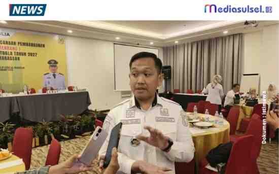 Camat Bontoala, Andi Akhmad Muhajir, usai Musrenbang Kecamatan Bontoala di Hotel Golden Tulip Makassar, Rabu (21/1/2026). Sebanyak 215 usulan warga dibahas untuk rencana pembangunan 2027. Screenshot2026 01 2410064