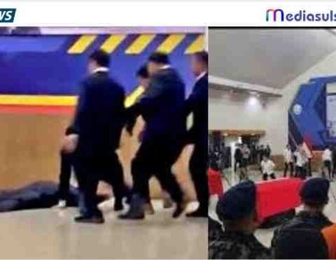 Pimpin Penghormatan Terakhir Korban ATR, Menteri KKP Pingsan Screenshot2026 01 2515515