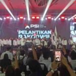 Kaesang Pangarep Lantik Pengurus PSI Sulsel, Gandi Rusdi Pimpin DPW