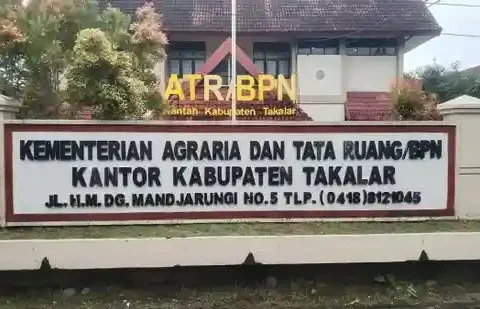Kantor ATRBPN Takalar Sulsel 1
