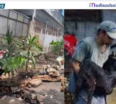 \Warga bersama tokoh masyarakat serta RT/RW menanam pohon di Jalan Lamuru, Makassar, usai penertiban lapak penjual kambing untuk menciptakan lingkungan yang lebih bersih dan hijau. Screenshot2026 02 0320240