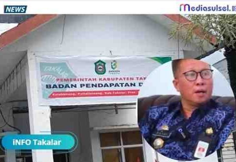 Dikonfirmasi Strategi PAD, Kepala Bapenda Takalar: “Saya Tidak Bisa Jawab”