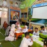 Tingkatkan Minat Baca, Siswa SD Layang Tua 1 Ikuti Kegiatan Literasi di Perpustakaan Al Kindi