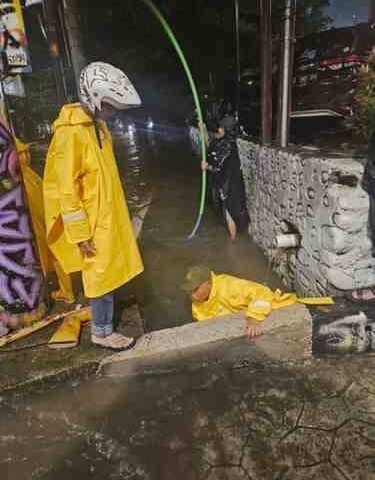 40 Personel Diterjunkan, Genangan Pettarani Berangsur Surut