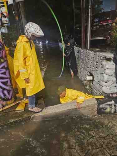 40 Personel Diterjunkan, Genangan Pettarani Berangsur Surut