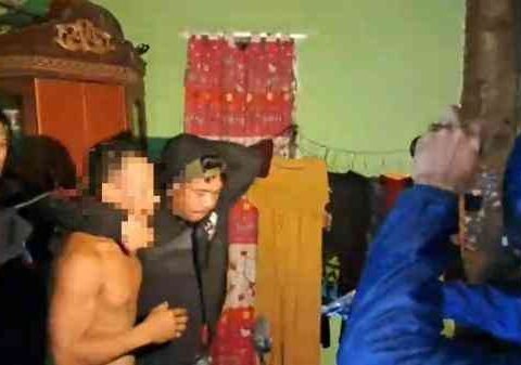 Tim Reskrim Polres Gowa Bekuk Pelaku Pemerkosaan Ibu Mertua. (Foto Istimewa).
