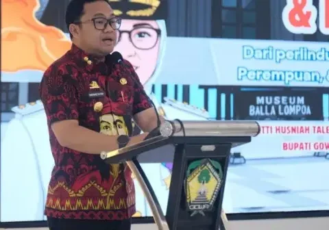 Wakil bupati Darwangsyah Muin saat membuka Musrenbang Perempuan, Anak dan Disabilitas di Baruga Tinggimae, Rujab Bupati Gowa, Kamis ,26 februari 2026.(Foto: Humas Gowa) Wakil bupati Darwangsyah Muin saat membuka Musrenbang Perempuan, Anak dan Disabilitas di Baruga Tinggimae, Rujab Bupati Gowa, Kamis ,26 februari 2026.(Foto: Humas Gowa)