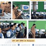 309 Siswa SMPN 4 Makassar Matangkan Mental Hadapi TKA, Simulasi Ujian Digelar Berbasis Komputer