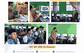 Jelang TKA April, SMPN 4 Makassar Uji Kesiapan 309 Siswa Melalui Simulasi