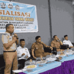 Sosialisasi Sertifikasi Tanah Wakaf Digelar di Kecamatan Laikang